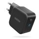 2. Choetech szybka ładowarka sieciowa GaN USB Typ C 61W 3A Power Delivery czarny (Q6006)