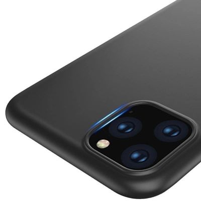 9. Żelowe elastyczne etui pokrowiec do iPhone 15 Pro Soft Case - czarny