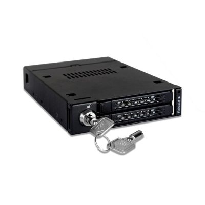 6. Płyta montażowa IcyDock 2x6,3cm SATAI-III w 1x3,5" RAID-Controlle