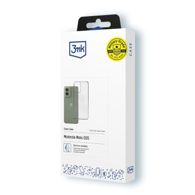 12. Etui 3mk Clear Case na Motorola Moto G55 5G - przezroczyste