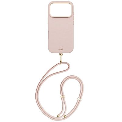 2. Etui UNIQ Coehl Mirelle Magnetic Charging na iPhone 17 Pro - różowe