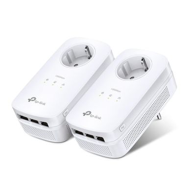 3. TP-Link TL-PA8030P KIT Karta sieciowa do PowerLine 1200 Mbit/s Przewodowa sieć LAN Biały 2 szt.