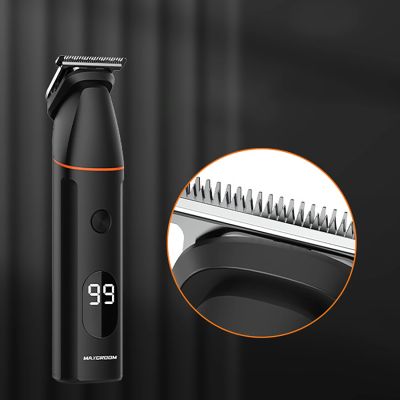 6. Trymer MAXGROOM LK-881 wielofunkcyjny z wymiennymi końcówkami - czarny