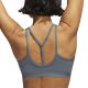 2. Stanik sportowy damski adidas Coreessentials Medium-Support szary HD7686