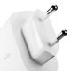 5. Ładowarka Puro Daily Prolite 45W USB-C USB-A Power Delivery z kablem USB-C - biała