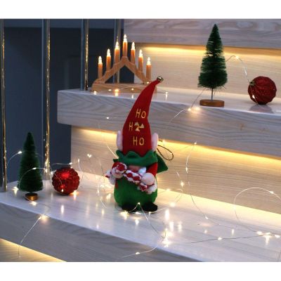 18. ELF DEKORACYJNY 28CM Z WORKIEM NA PREZENT