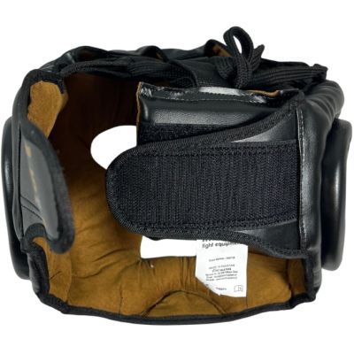 9. Kask bokserski KSS-PU-BLACK