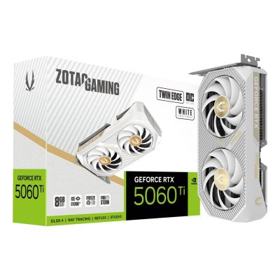 8. Karta graficzna ZOTAC RTX 5060Ti 8GB Twin Edge OC White