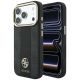 Etui Guess 4G with Stripe Round and Classic Logos MagSafe na iPhone 17 Pro Max / 18 Pro Max - czarne