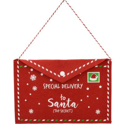 2. KOPERTA ŚWIĄTECZNA LIST DO ŚWIĘTEGO MIKOŁAJA FILCOWA 26x16CM SPECIAL DELIVERY