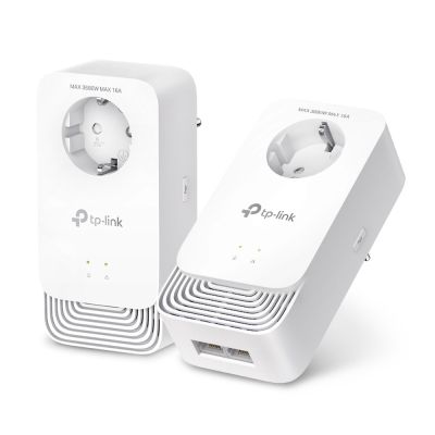 2. Karta sieciowa TP-Link PG2400P KIT do PowerLine 1428 Mbit/s Przewodowa sieć LAN Biały 2 szt.