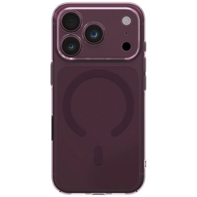 2. Etui UNIQ Airsuit Magclick Charging na iPhone 18 Pro / 17 Pro - burgundowe