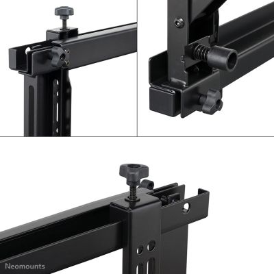 9. Neomounts WL95-800BL1 uchwyt do tablic informacyjnych 177,8 cm (70") Czarny