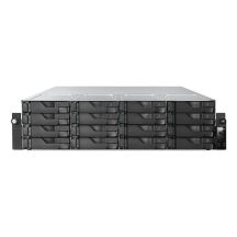 Asustor LOCKERSTOR 16R Pro Gen2 NAS Desktop AMD Ryzen™ 7 7745 16 GB DDR5 0 TB Czarny, Stal