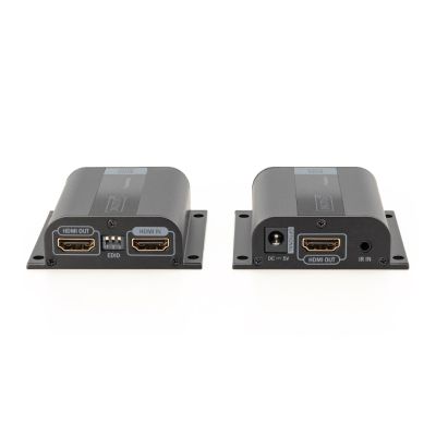 14. DIGITUS EXTENDER HDMI DO 50M CAT.6/7 UTP, 1080P 60HZ FHD, HDCP 1.2, IR, AUDIO(ZESTAW) DS-55100-1