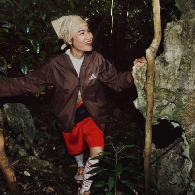 11. Kurtka damska adidas TERREX Xperior 2.5L Hybrid Primeknit Climaproof Jacket - trace brown rozmiar: s