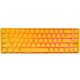 Ducky One 3 SF Yellow klawiatura Gaming USB Niemiecki Żółty