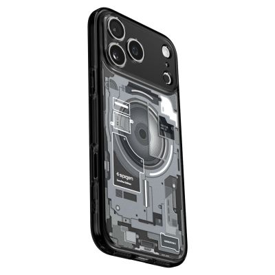 14. Etui Spigen Ultra Hybrid MagSafe Zero One na iPhone 18 Pro / 17 Pro - czarne