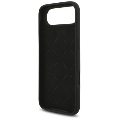 7. Etui Guess Silicone Big 4G Script na iPhone Air - czarne