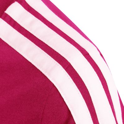 9. Koszulka dla dzieci adidas Codes Collegiate Graphic Tee różowa KA9764