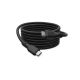 3. Digitus Kabel silikonowy USB, USB4 wersja 2.0, USB 80 Gb/s, 0,5 m, czarny