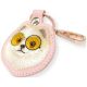 5. Etui Nimmy Glasses Cool and Cute Dog na lokalizator - różowe