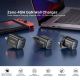 6. UNITEK ŁADOW. SIECIOWA 2X GAN 45W, 2XUSB-C PD 3.0, QC, CZARNA