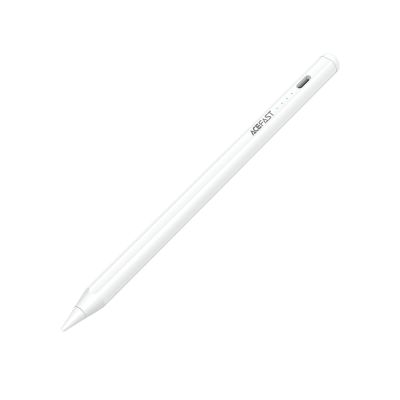Rysik stylus pojemnościowy Acefast V1 uniwersalny z 2 wymiennymi końcówkami - biały