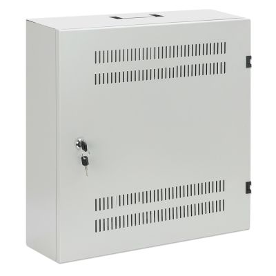 2. Niskoprofilowa szafa wisząca 4U + 2U Rack 19, szara
