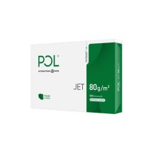 Papier xero ksero biurowy POLJET 9938A80 (A4; 80g/m2; 500 szt. arkuszy; papier biały, matowy)