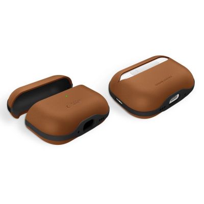 7. Etui Tech-Protect NaturalFit na AirPods Pro 3 - brązowe