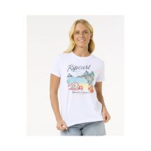 Koszulka RIP CURL Crystal Standard Tee biały