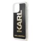 3. Etui Karl Lagerfeld Karl logo Glitter na iPhone 11 Pro - czarne