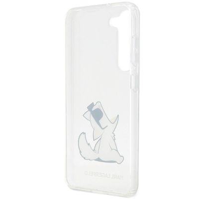 7. Etui Karl Lagerfeld Choupette Fun na Samsung Galaxy S23+ - przezroczyste