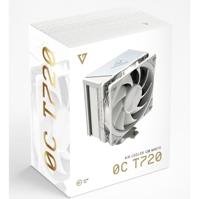 8. MODECOM CHŁODZENIE CPU VOLCANO 0C T720 WHITE