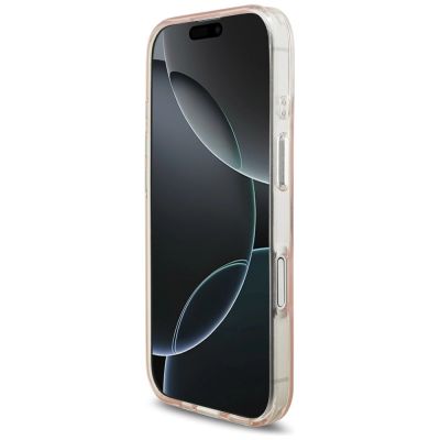5. Etui Karl Lagerfeld IML Karl RSG Logo MagSafe do iPhone 17 - różowe