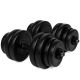 12. VIRTUFIT REGULOWANA HANTLA - WINYL - 15 KG