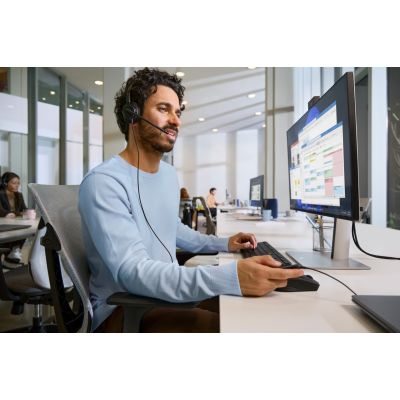 6. HP Poly Mission 425 Classic – przewodowy zestaw słuchawkowy USB stereo (opakowanie zbiorcze)