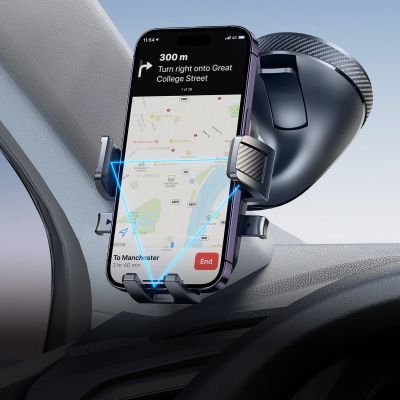 9. Uchwyt Joyroom JR-OK6 zaciskowy na telefon na szybę - czarny