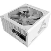Montech Titan PLA 1000W - 80 PLUS & Cybenetics Platinum, modułowy, PCIe 5.1 - 1000 Watt, biały