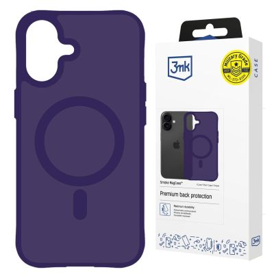 20. Etui 3mk Smoke MagCase na iPhone 17 - fioletowe-półprzezroczyste