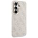 4. Etui Guess 4G Embossed Ring MagSafe na Samsung Galaxy S26 - różowe
