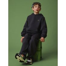Bluza dresowa loose z kapturem chłopięca 4F 4FJRSS26TSWSM2828-22S
