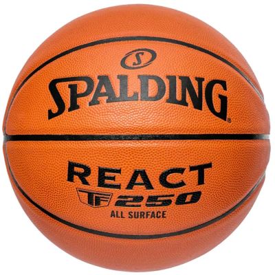 10. PIŁKA DO KOSZYKÓWKI SPALDING REACT TF-250  R.7 FIBA