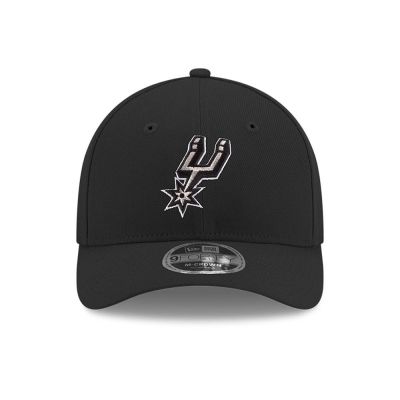 2. Czapka z daszkiem New Era 9FORTY NBA San Antonio Spurs Team M-Crown Black Snapback - 60755485
