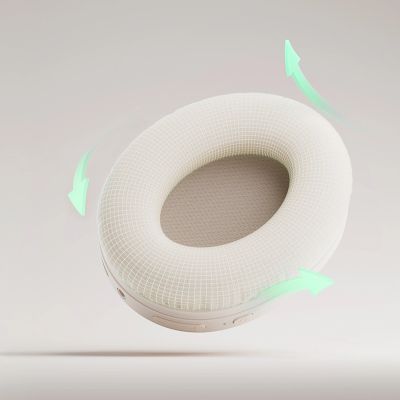 6. Słuchawki nauszne QCY H2 Pro ENC Bluetooth 5.3 - białe
