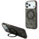 Etui Guess Ring Stand 360 4G Classic Logo MagSafe na iPhone 18 Pro Max / 17 Pro Max - brązowe