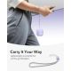 5. Etui ESR Pulse HaloLock MagSafe na Apple AirPods 4 / 5 - fioletowy