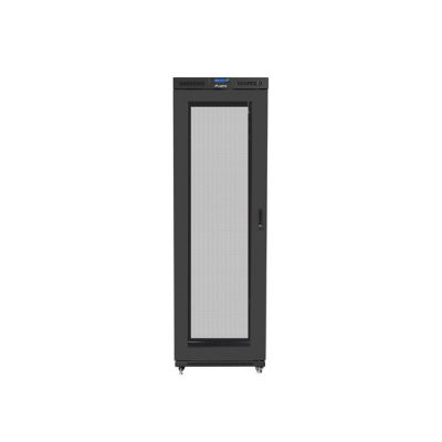 4. LANBERG SZAFA STOJĄCA RACK 19" 47U 800X1000 DRZWI PERFOROWANE CZARNA FF01-8047-23BL