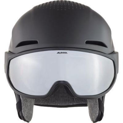 3. Kask narciarski ALPINA ALTO V BLACK MATT 59-63